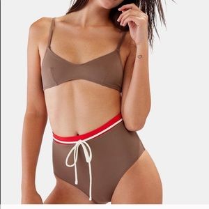 Solid and Striped Cora Bikini Bottom